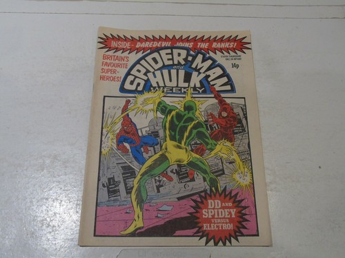 SPIDER-MAN & HULK WEEKLY Comic - No 407 - Date 24/12/1980 - Marvel Comic - Imagen 2 de 6