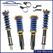 Set Coilover Shocks Struts Absorbers Adjustable for 2008-2012 Accord 2009-14 TSX