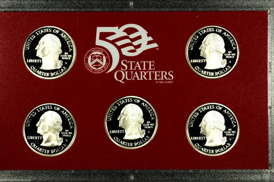 2004-S US Silver Proof Mint Set 10 Coins 20uwtt0925 - Image 3 of 4