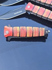 3.5” Navy Air Force Marines Military Tactical Folding Open Blade Pocket  Knife 