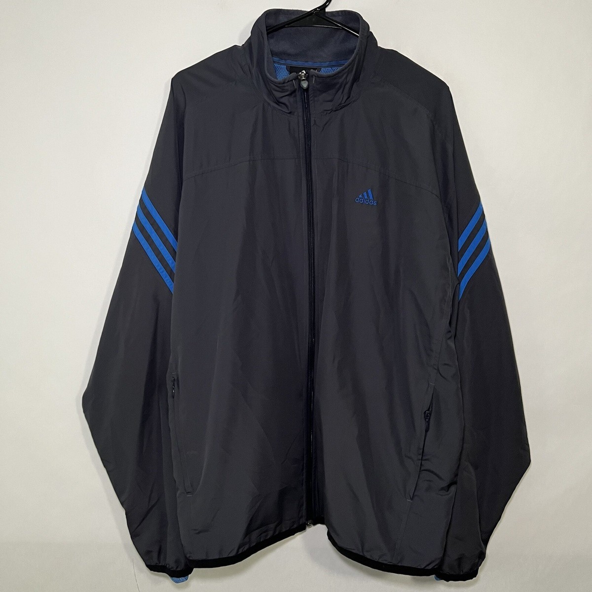 Vintage Y2K Adidas Full Zip Windbreaker Jacket Mens Size 2XL Vintage Y2K Adidas Full Zip Windbreaker Jacket Mens Size 2XL