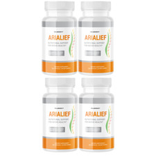 AriaLief Brain Pills - Nerve Health  Cognitive Support Supplement- 4 Bottles