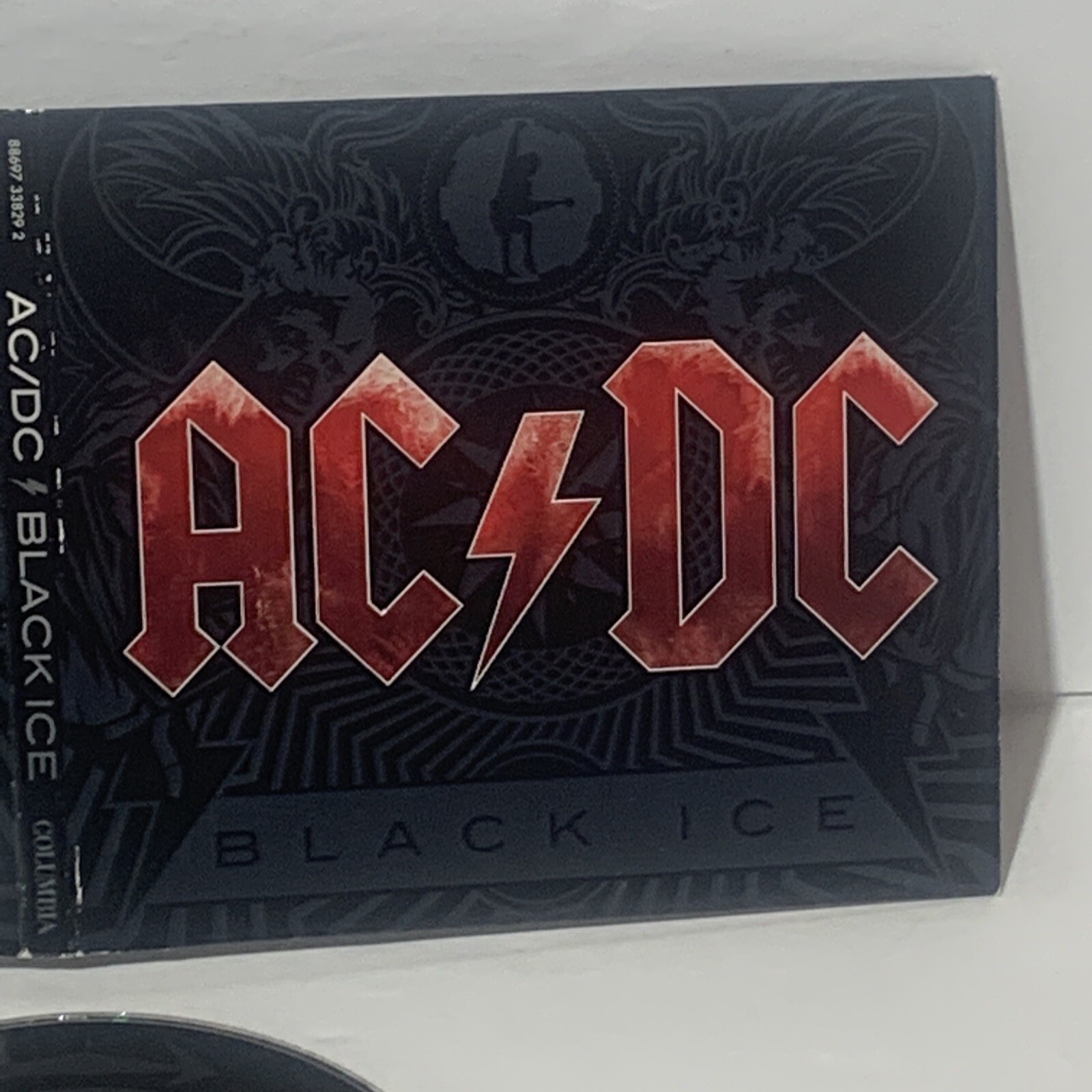 AC/DC  Black Ice CD 2008 Rock Cardboard Sleeve AC DC Rock N Roll Train Decibel