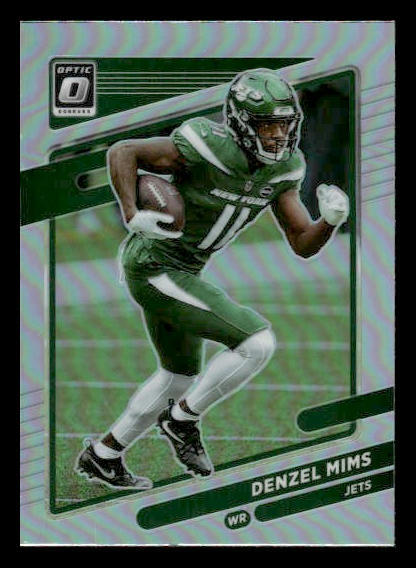 2021 Donruss Optic #72 Denzel Mims Holo New York Jets