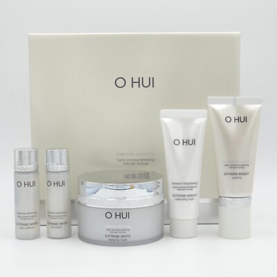 O HUI Extreme White Sleeping Mask Special Set 5 Items Whitening Cream K-Beauty