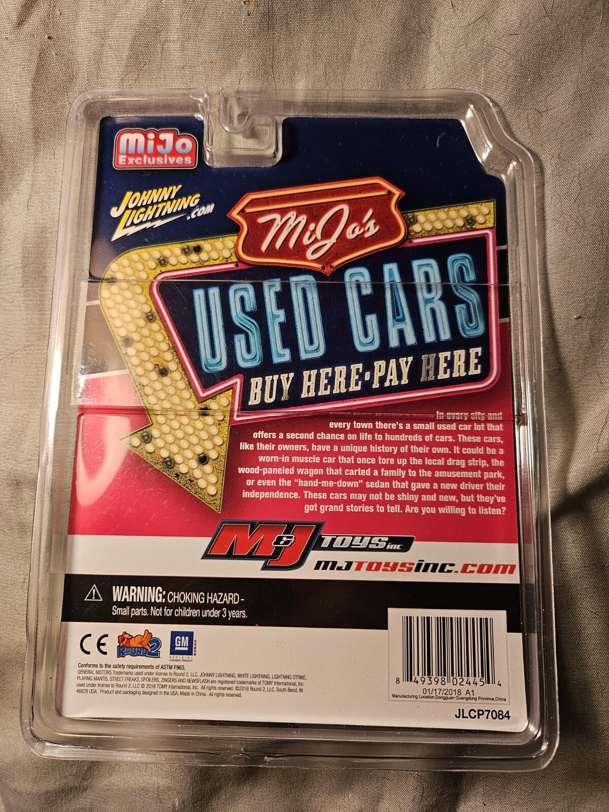 1/64 Johnny Lightning White Lightning Chase 1977 Chevy Camaro Mr Joe's