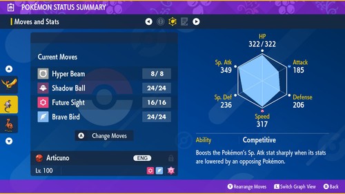 Shiny Galarian Articuno Zapdos Moltres Legendary Bird Event Pokemon SWSH SCVI - Picture 7 of 14