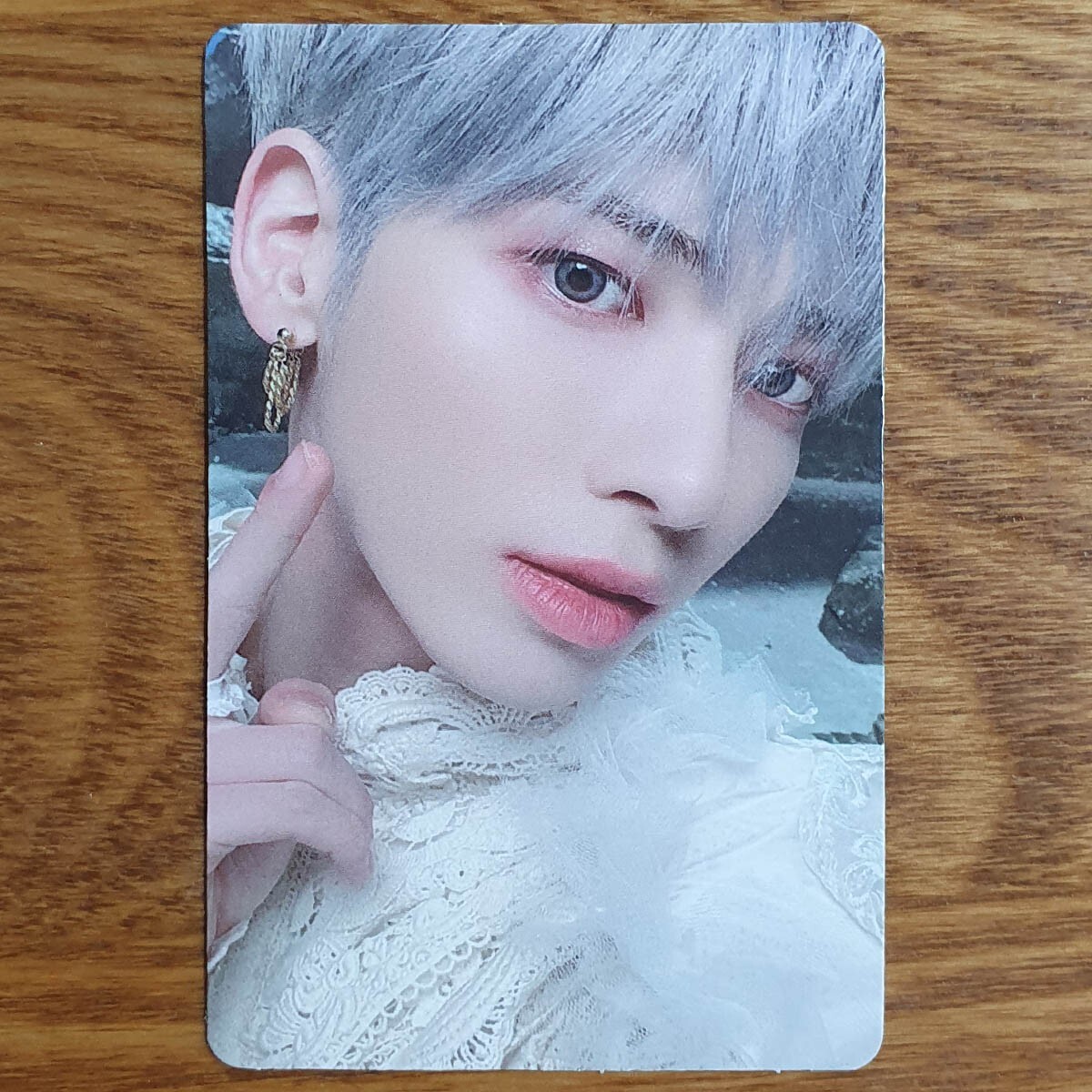 Taehyun Official Photocard TXT The Chaos Chapter : Freeze Genuine