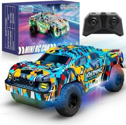 Kizeefun Auto telecomandata, 2,4 GHz, 1/20 RC, fuoristrada 20 km/h, tutti i terreni, giocattolo