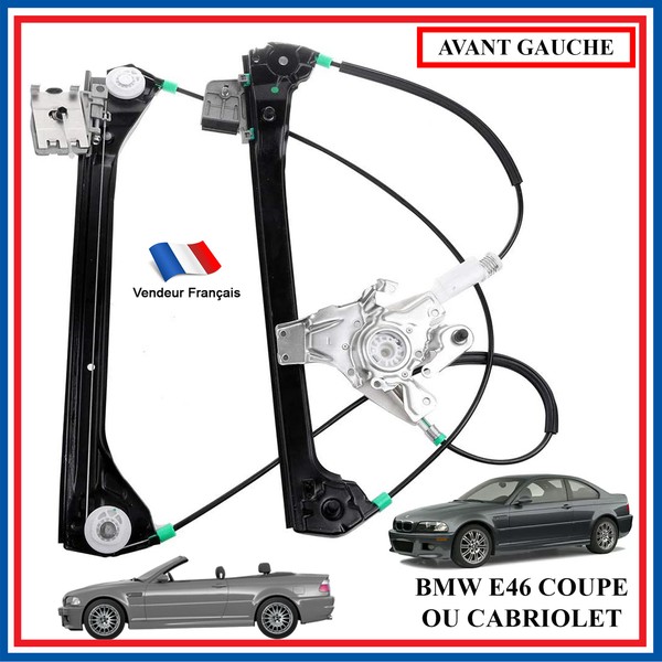Fensterheber Vorne Links BMW Serie 3 E46 Kabriolett Coupé 0130821717 51338229105-image