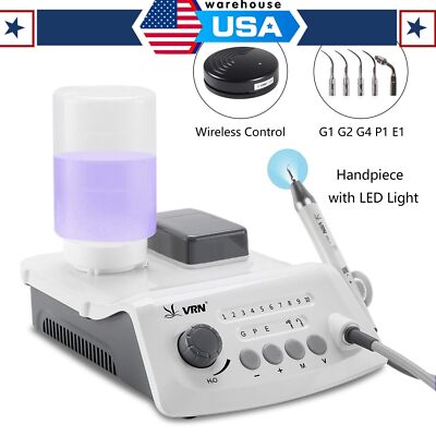 VRN-A8 Dental Wireless Ultrasonic Piezo Scaler / LED Ultrasonic Scaler Handpiece
