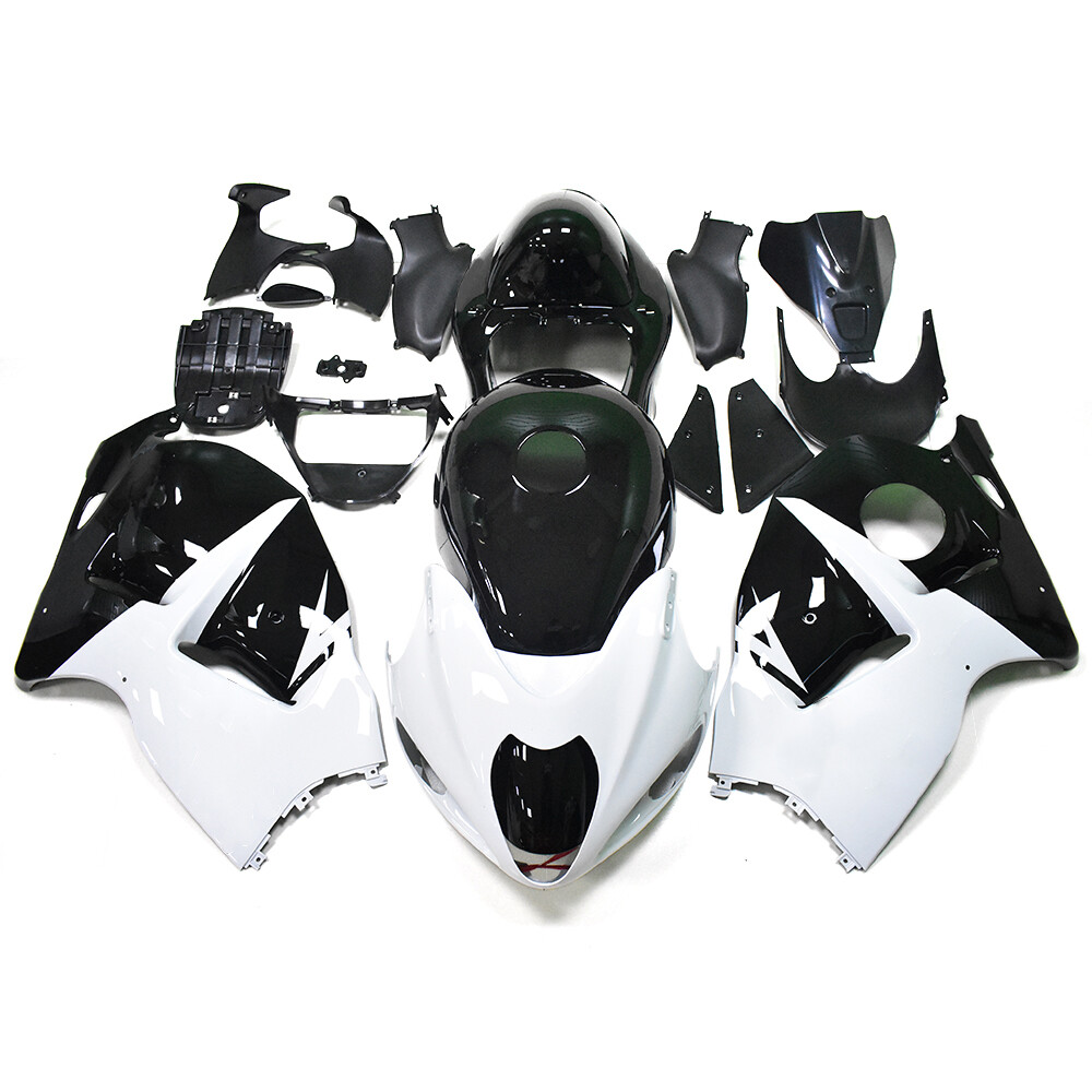 Vivid Black ABS Frame Covers For Suzuki Hayabusa GSXR1300 (1997