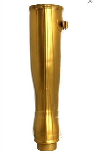 BNWT Hunter Rain Boots limited edition gold UK3 EU35/36 US 4/5 - Picture 3 of 12