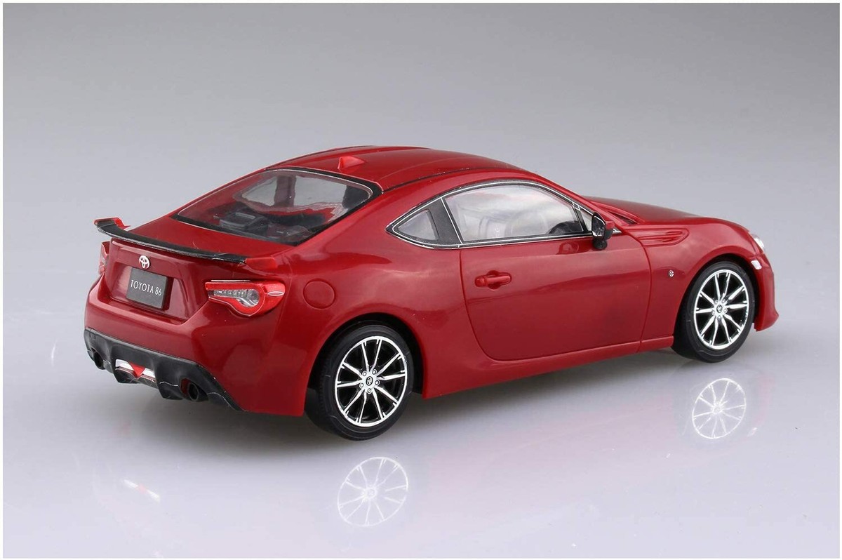 AOSHIMA 1/32 The Snap Kit Series Toyota 86 Pure Red Colored