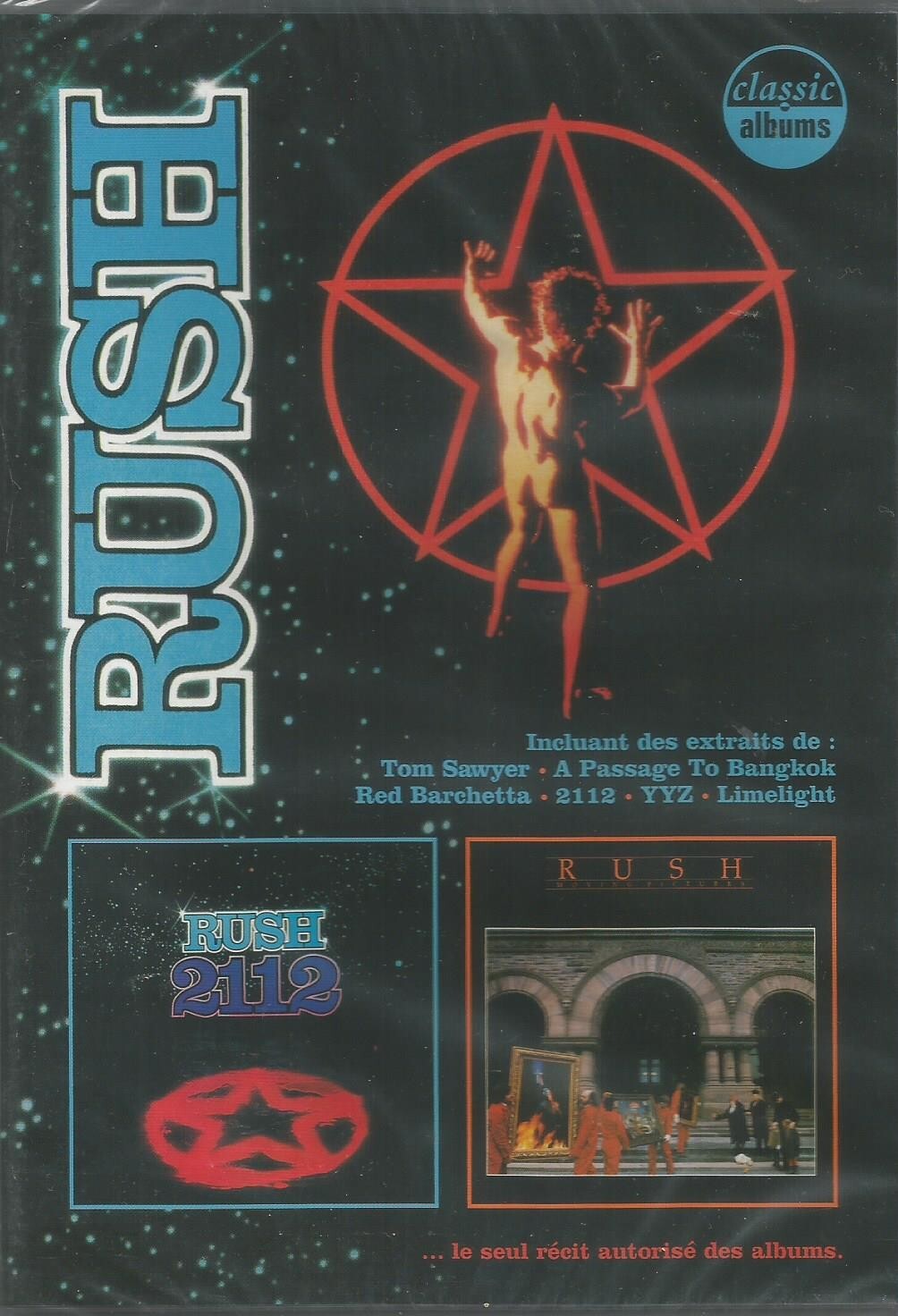 Rush - 2112/Moving Pictures Classic Albums French DVD with English Audio new