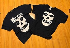 Misfits Band Teeshirt Punk SkullFace OccasionBonne vente 2 pour 1 / Grand T-shirts en coton