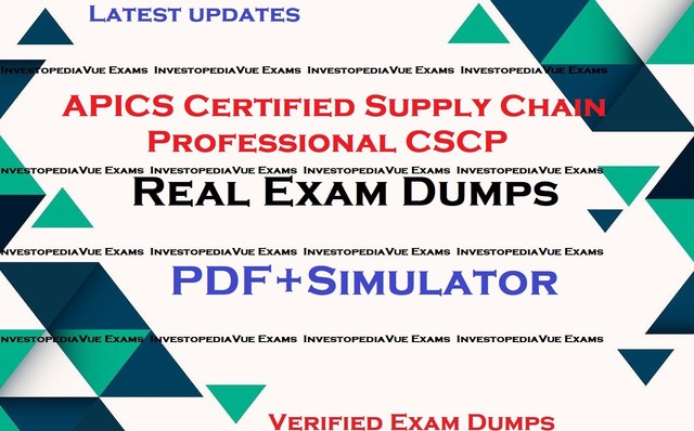 APICS Certified Supply Chain Professional CSCP exam dumps QA & Simulator APICS Certified Supply Chain Professional CSCP exam dumps QA & Simulator