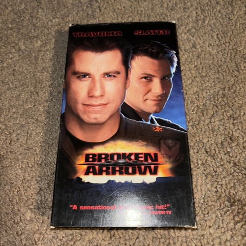 VTG 90’s VHS ( Action Adventure ) Lot Of 5 - Broken Arrow - Backdraft - Execut - Picture 11 of 18