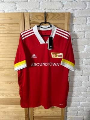 1.FC UNION BERLIN JERSEY HOME FOOTBALL SHIRT 2020 - 2021 RED ADIDAS MEN sz XL