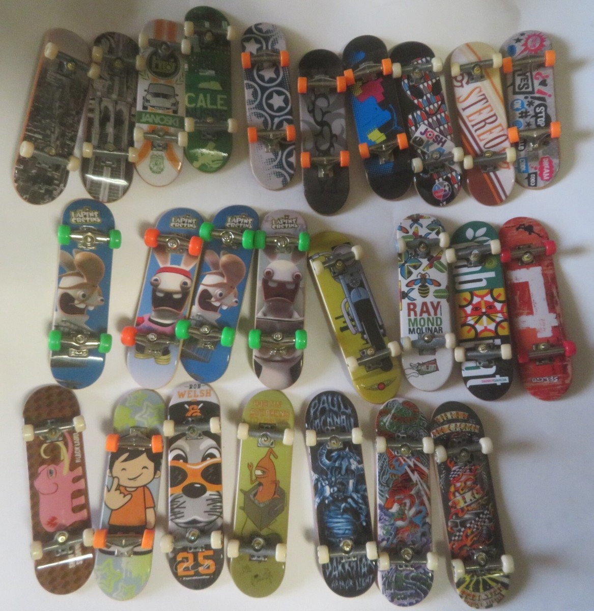 Svalor 6 Pièces Ini Skate Doigt, Ini Skateboard, Finger Skate