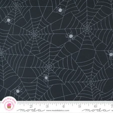 Moda TOO CUTE TO SPOOK 22421 11 SPIDERWEBS ME & MY SISTER Quilt Fabric HALLOWEEN