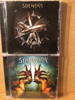 Soilwork - 2 CD Lot (Figure Number 5 & Sworn To A Greater Divide)