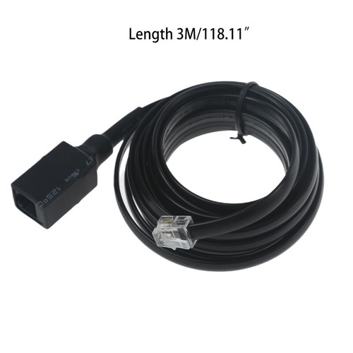6Pin Mic Microphone Extension Cable for FTM-100DR FTM-400DR FTM-400XDR 400DE - Zdjęcie 8 z 8