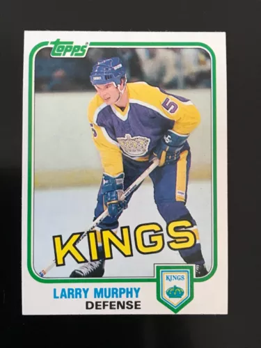1981-82 Topps Larry Murphy RC #100 Los Angeles Kings HOF NMMT