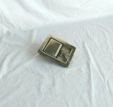 Tool Cabinet Lock Latch Stainless Steel Rotary Door Flush Blind Mount Holes