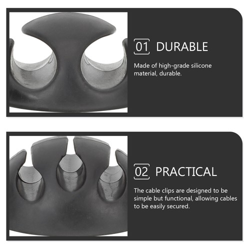 16 Pcs Fastener Kitchen Cord Organizer Self-adhesive Cable Holder - Afbeelding 2 van 12
