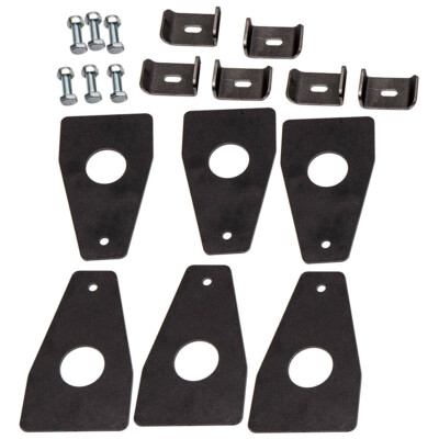 UNIVERSAL GUTTER ROOF RACK MOUNT WELD ON XJ ROOFRACK GUTTER MOUNT FULLWIDTH
