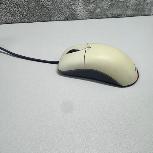 Microsoft Wheel Mouse Optical USB and PS/2 E-C011-00-2225 White Tested - Picture 6 of 8