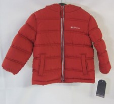 Ben Sherman JTB290h Red Kid's Toddler Puffer Winter Jacket 3T - NEW w Tags 80