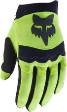 Fox Racing Youth Dirtpaw Gloves Motocross Dirtbike Offroad ATV Youth FLO YELLOW
