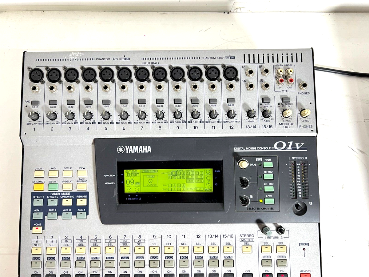 Yamaha 01V 24-Input Digital Mixing Console #2395 #2396 (One)THS | eBay