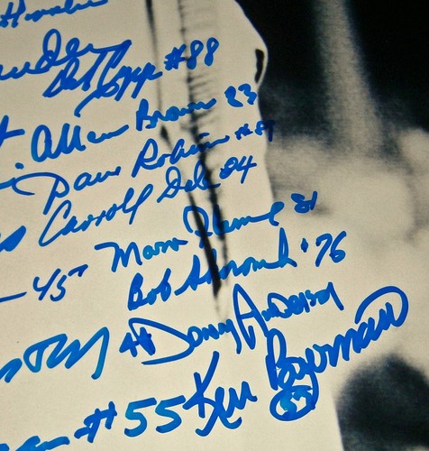 PACKERS Vince Lombardi team signed 16x20 photo 32 AUTOS Taylor Kramer Hornug JSA - 第 5/8 張圖片