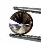 GIA Loose Certified .68ct VS1 yellowish brown round diamond vintage estate  — photo 5