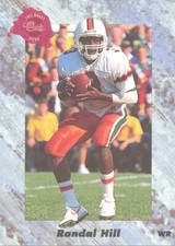 CLASSIC 4-SPORT Randal Hill RC SAINTS DOLPHINS CARDINALS The U! Miami HURRICANES