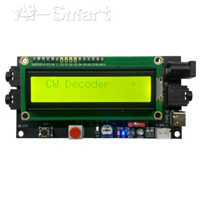 5-12V 500mA Ham Radio Essential CW Decoder Morse Code Reader Translator Decoder