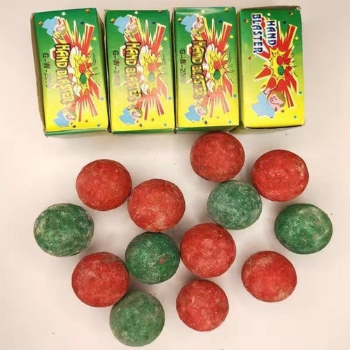 4 packs of HAND BLASTER-Spark Ball Popping Blaster Ball Board Cannon Pop-on-Bump - Picture 5 of 5