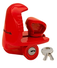 Master Lock-Universal Size Fits 1-7/8, 2, 2-5/16 Couplers - Trailer Locks 389DAT