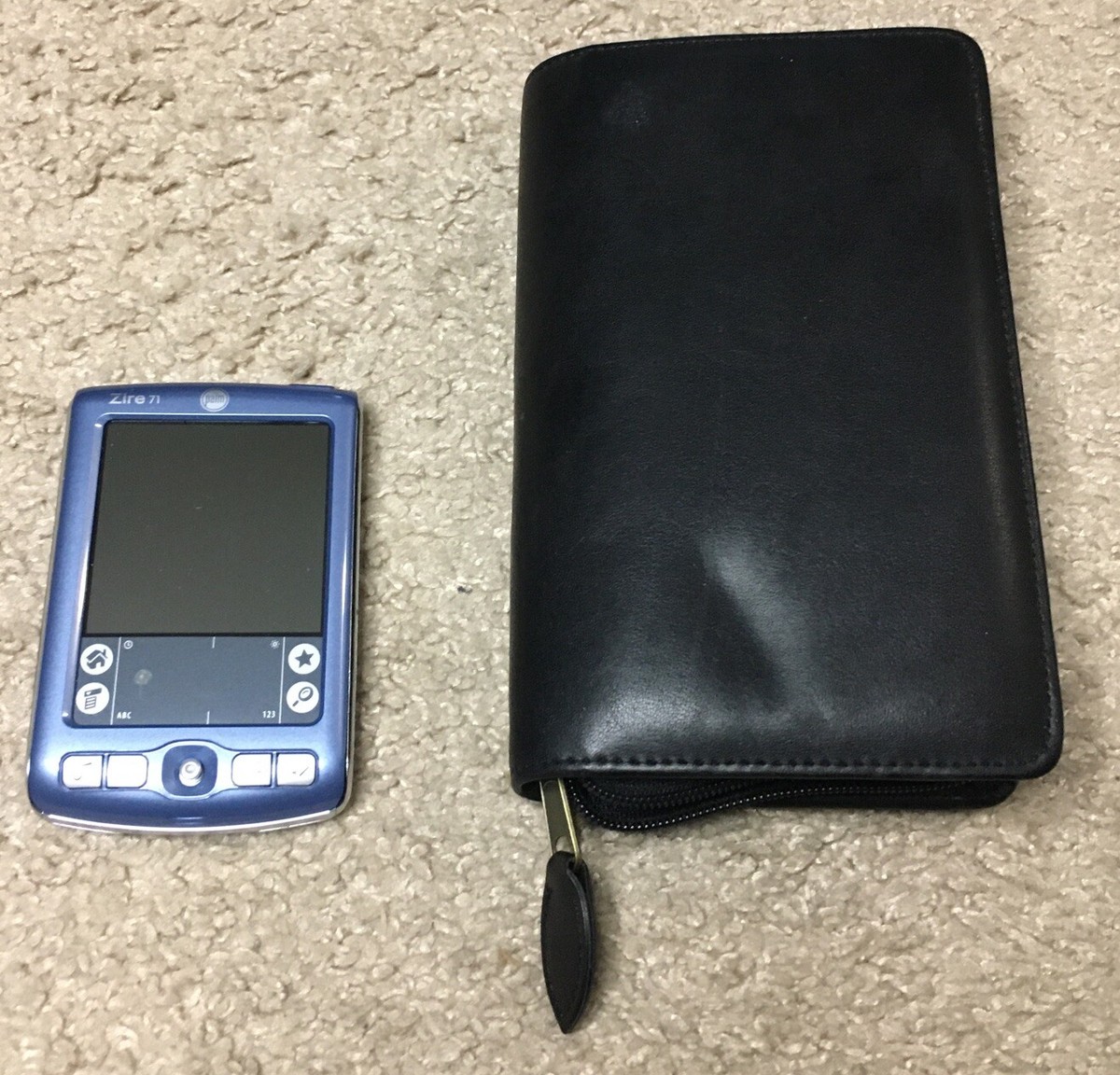 Palm Zire 71 Blue Handheld PDA Pilot Digital Organizer Planner