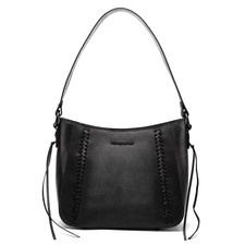 Montana West Genuine Leather Purses For Women Hobo Bags With Tooling Handle &...