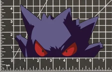 Gengar POKEMON STICKER DECAL -Peeker Peeking- 4 Different Sizes