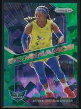 Arike Ogunbowale 2021 Panini Prizm WNBA Dominance Green Ice #3