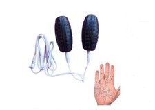 Conductive Hand Electrodes Pair W Cable Options for Neuropathy Arthritis Massage
