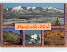 Postcard Monticello Southeastern Utah USA