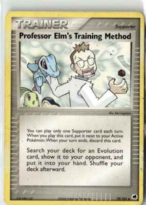2006 EX DRAGON FRONTIERS PROFESSOR ELM’S TRAINING METHOD 79/101