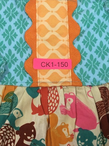 Gooseberry Lane Originals Youth Girls Size 4 Multicolored Sun Dress CK1-150 - Picture 4 of 4