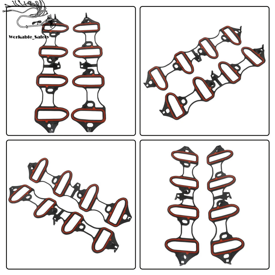 Juego de juntas de culata motor de 8 cilindros para Chevy Silverado 1500/2500 1999-2001 4,8 L/5,3 L Foto 3 de 4
